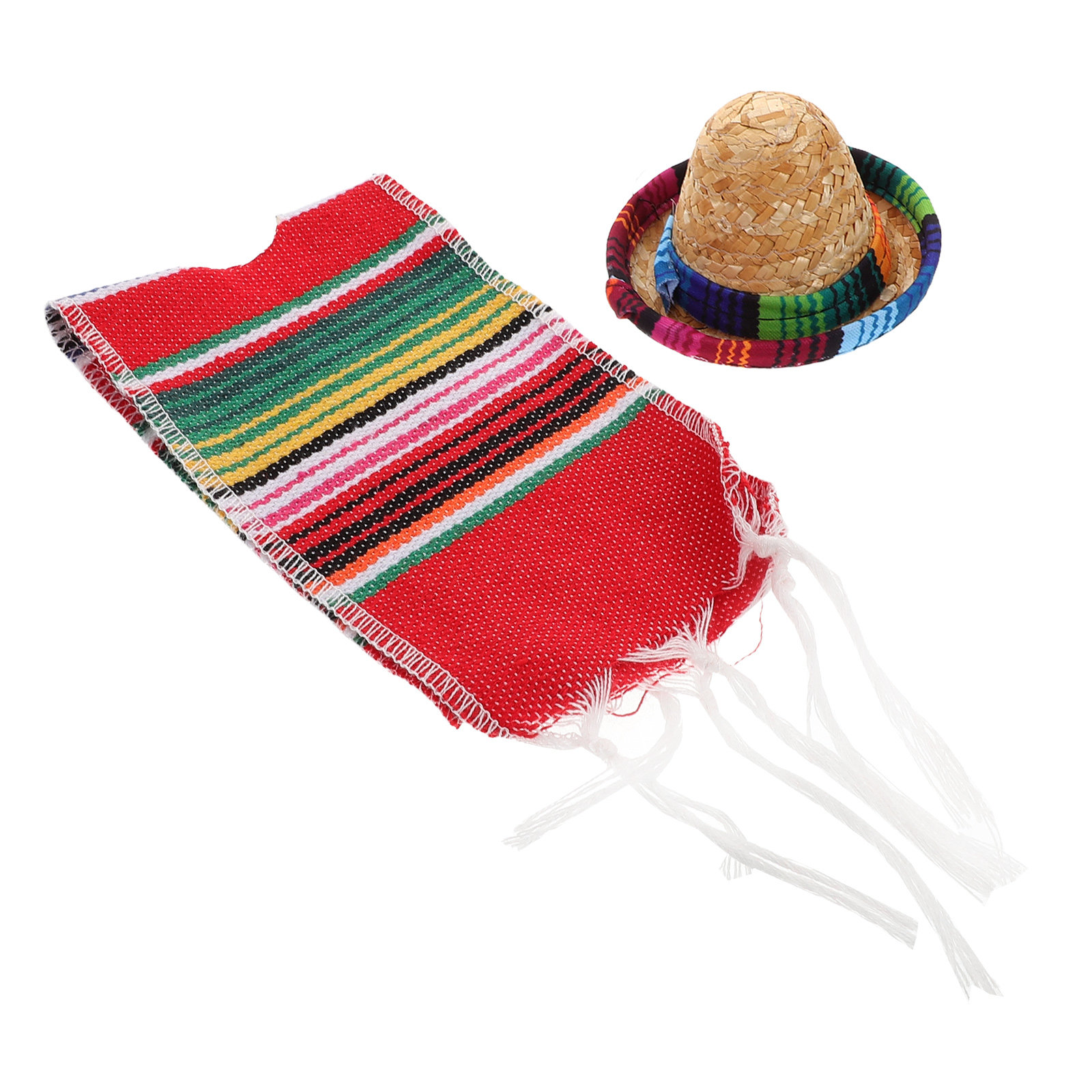 Wine Beer Hat - 1Set Mexican Fiesta Bottles Decoration Mini