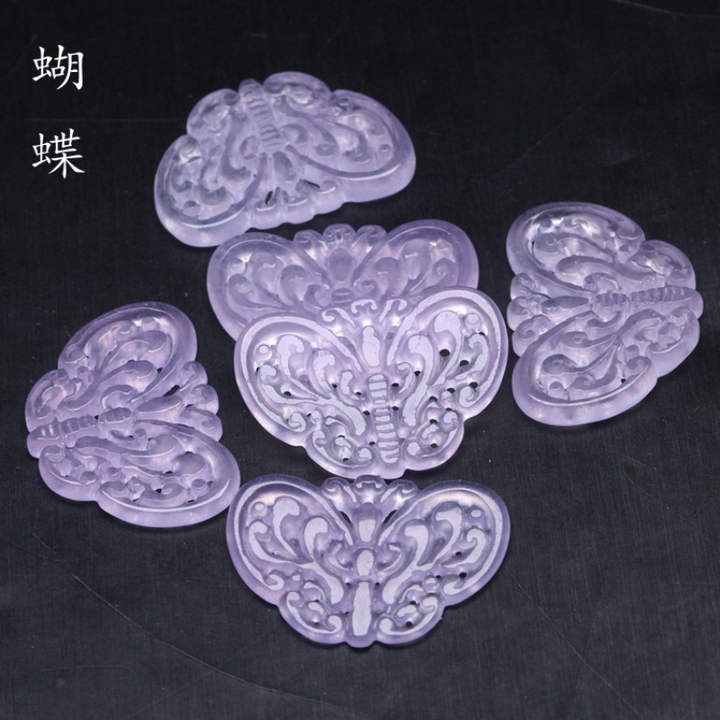 2pc Natural Purple Jade Hollow - Cocktail Shaker Set review and price