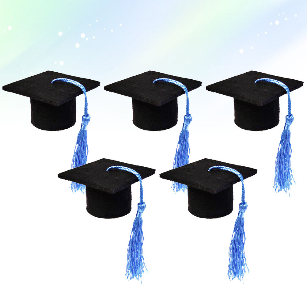 5Pcs Doctoral Wine Bottle Cap  - Wine Beer Hat review and price
