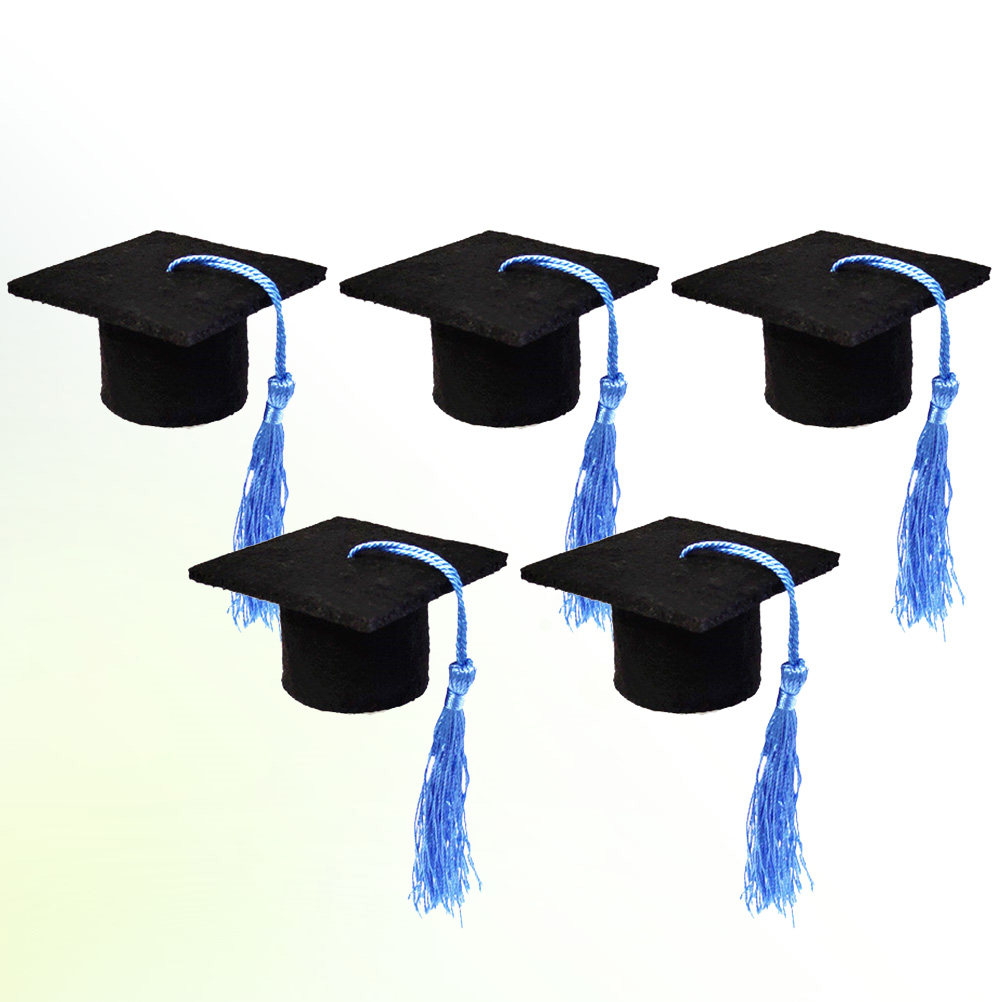 5Pcs Doctoral Wine Bottle Cap  - Wine Beer Hat review and price