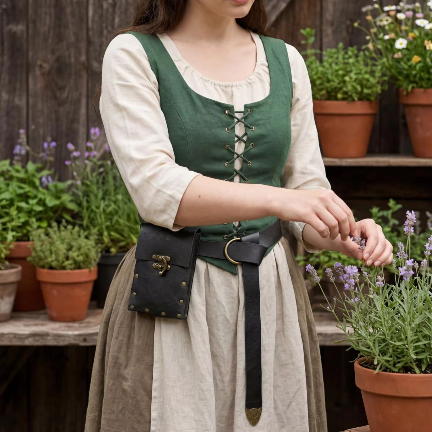 PU Leather Medieval Waist Belt - Cocktail Shaker Set review and price