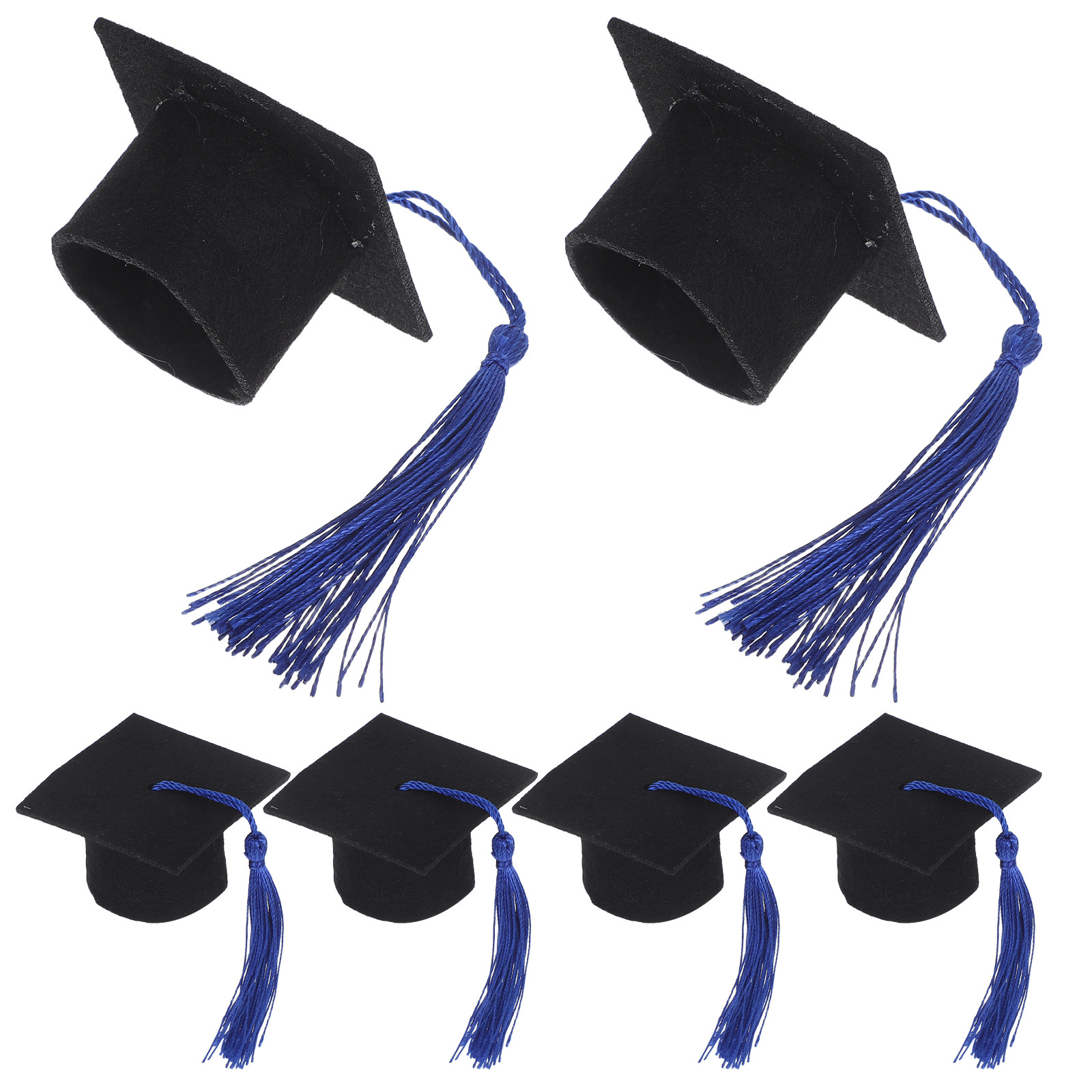 6Pcs Doctoral Wine Bottle Cap  - Wine Beer Hat review and price